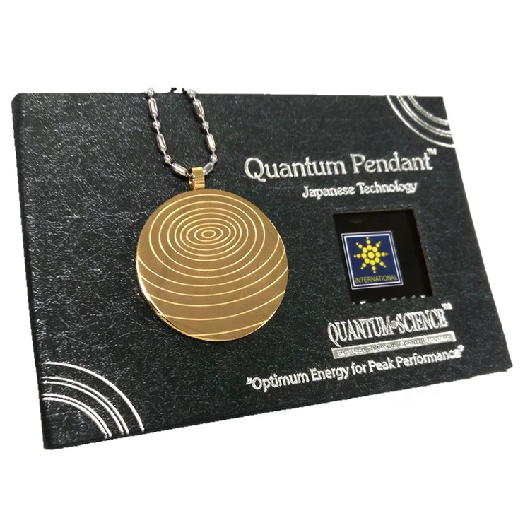 Bio Scalar Energy Pendant Stainless Steel Quantum Pendant Japanese Technology