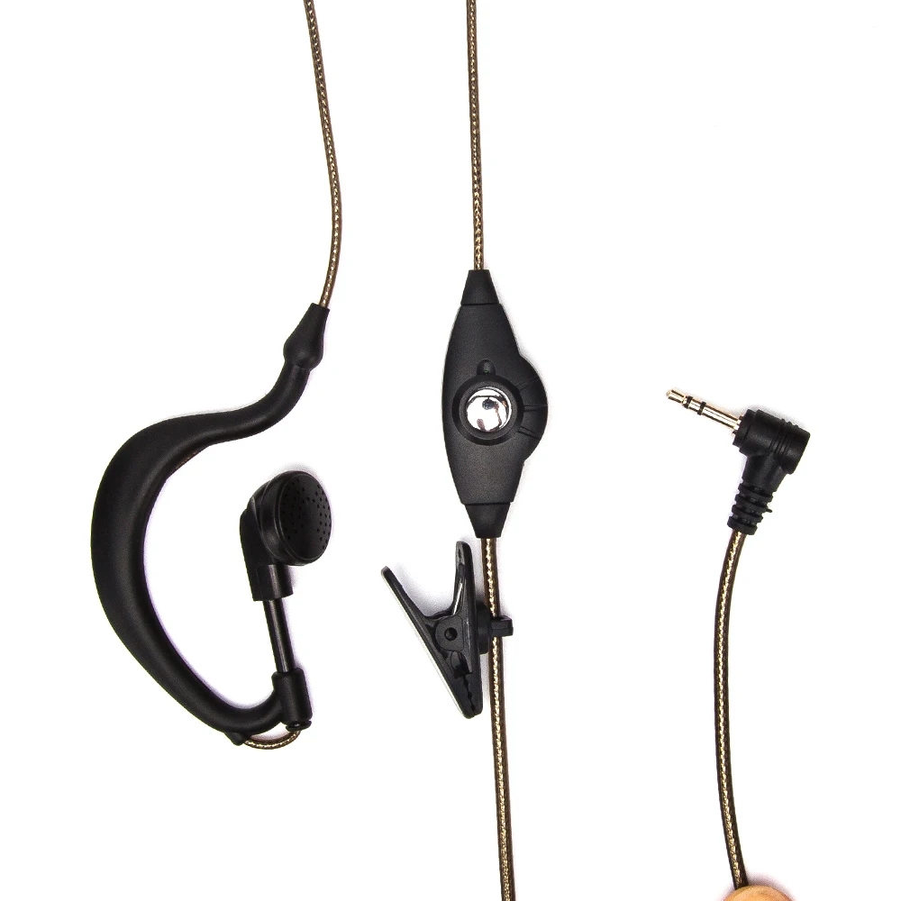 henglida  Walkie talkie Earphone  Cheap and practical headphone with PTT