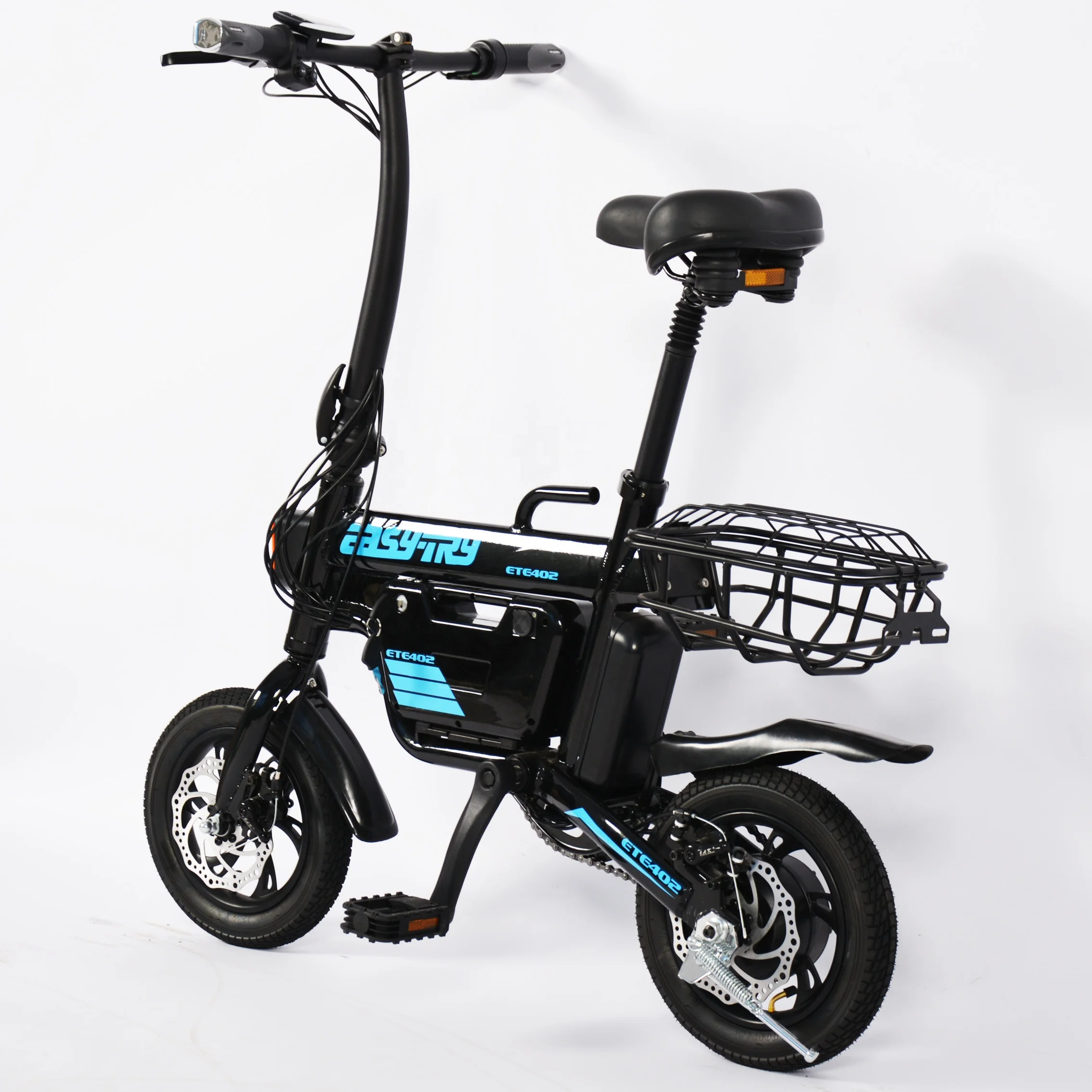 New e bike motor bicycle electric retro electric bike China factory 14 inch ebike 48V 250W folding electric bicycle