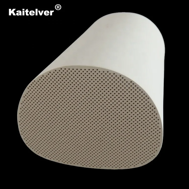 Customized metallic DPF platinum coated cordierite and silicon carbide diesel particulate filter for truck