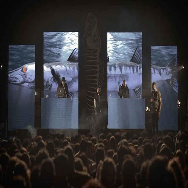 
Background Movie DJ Stage LED Screen Display in Shenzhen Eachin-LED 