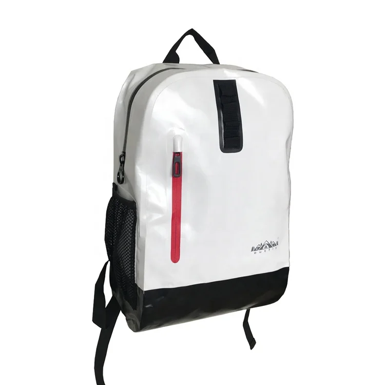 
19L cheap Fashional PVC tarpaulin waterproof durable dry laptop backpack for daily and outdoor use 