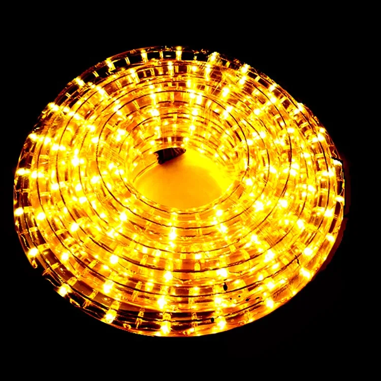 PVC Super Bright  Party decoration Best Quality led garland christmas decoration light led rope light waterproof rope led light