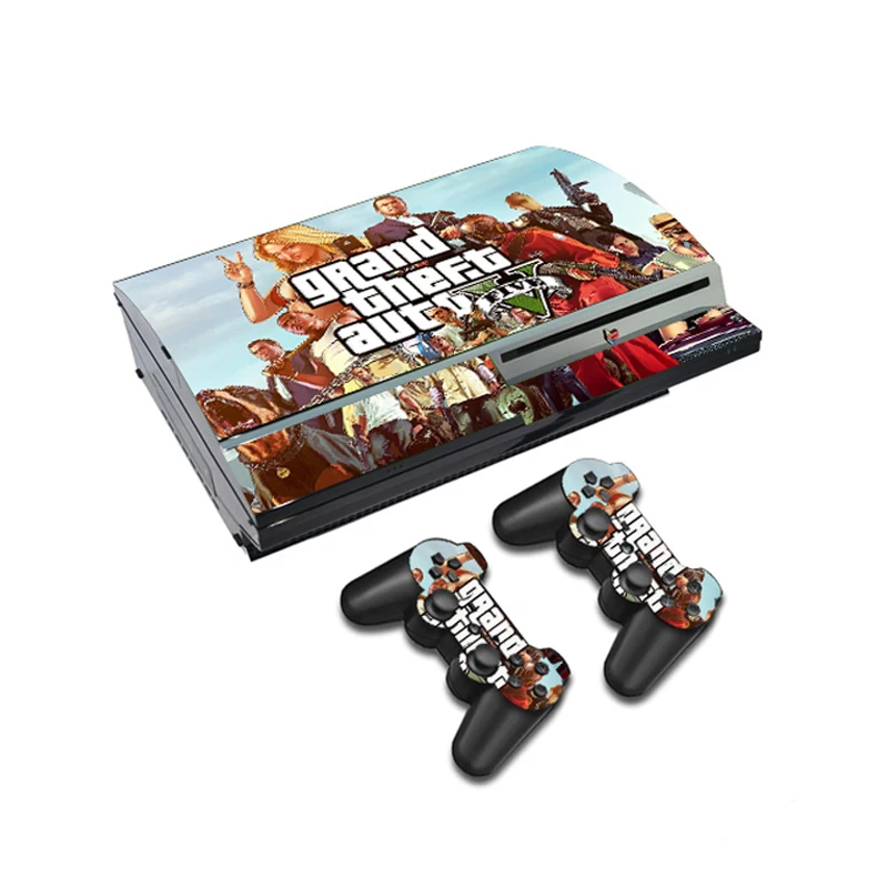  Виниловая наклейка TECTINTER GTA для PS3 консоли и контроллера виниловые наклейки из углеродного