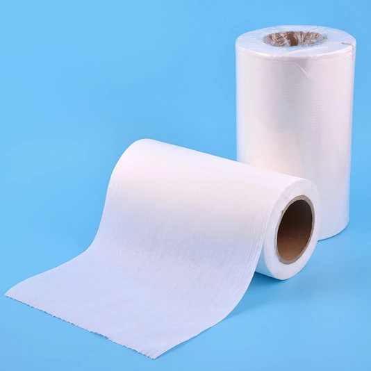 Nonwoven clean wiper rolls industrial roll paper