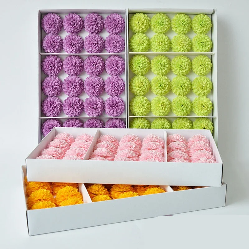 Bouquet gift box artificial chrysanthemum head Soap chrysanthemum