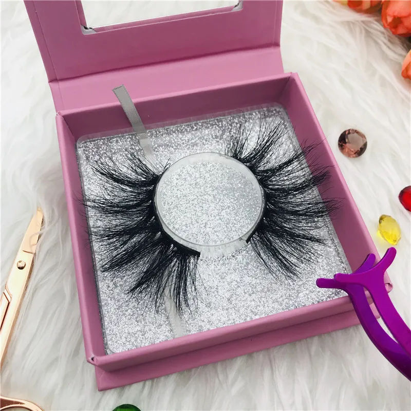 Китайские поставщики, оптовая продажа, 5D норковые ресницы с аппликатором и клеем для ресниц, индивидуальная упаковка для ресниц, полная лента ресниц