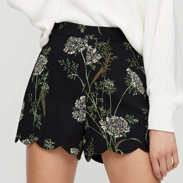 Оптовая продажа; Лидер продаж; классические модные короткие женские шорты с цветочным принтом