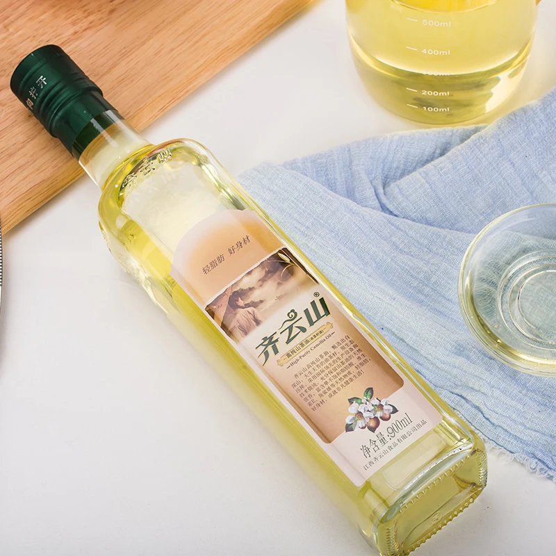 
Refined edible organic camellia oil for cooking 