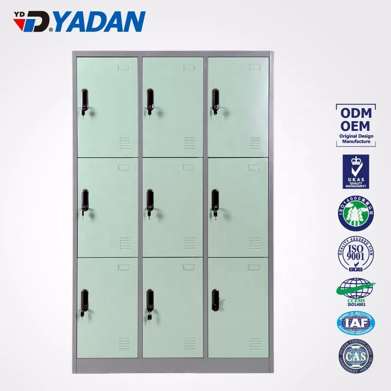 luggage storage powder coat bedroom almirah design  worker steel locker cabinet