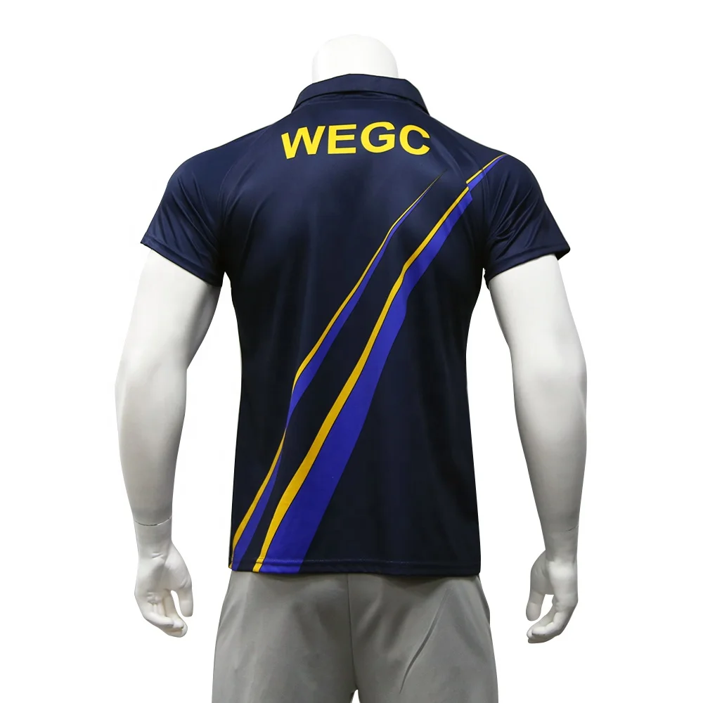 Full Sublimation Unisex Cricket Sports Wear Gym Clothing Team Custom Cricket Jerseys