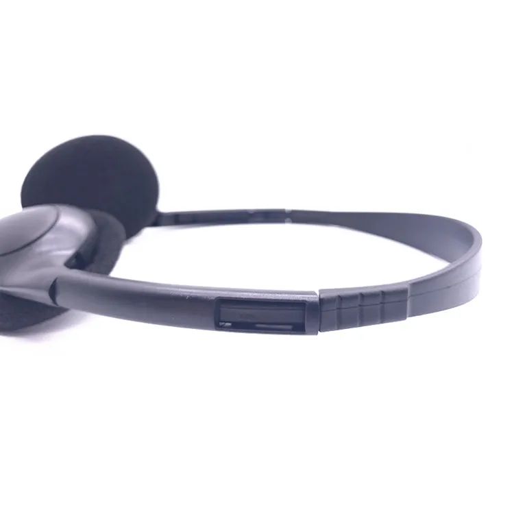 Without Microphone Recyclable Conference Meeting USE Wired Plug In Airline Headphone