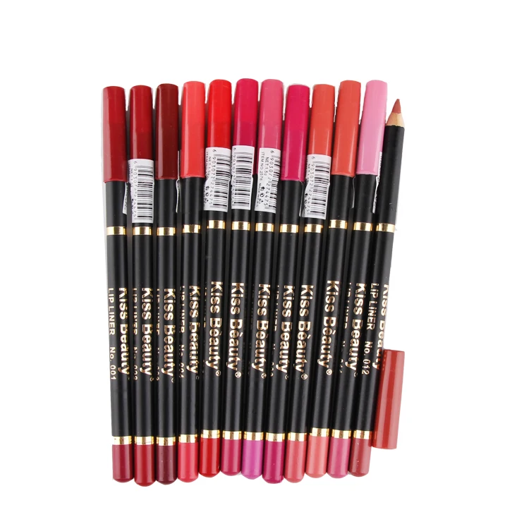 
maquillaje organico long last lip liner private label pencil vegan 