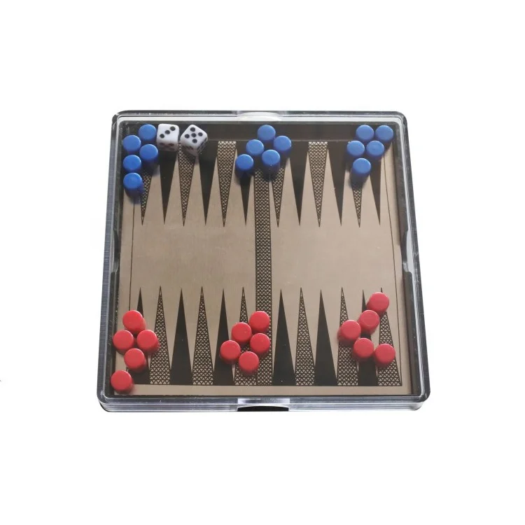 Indoor Board Game Set Magnetic Backgammon Chess