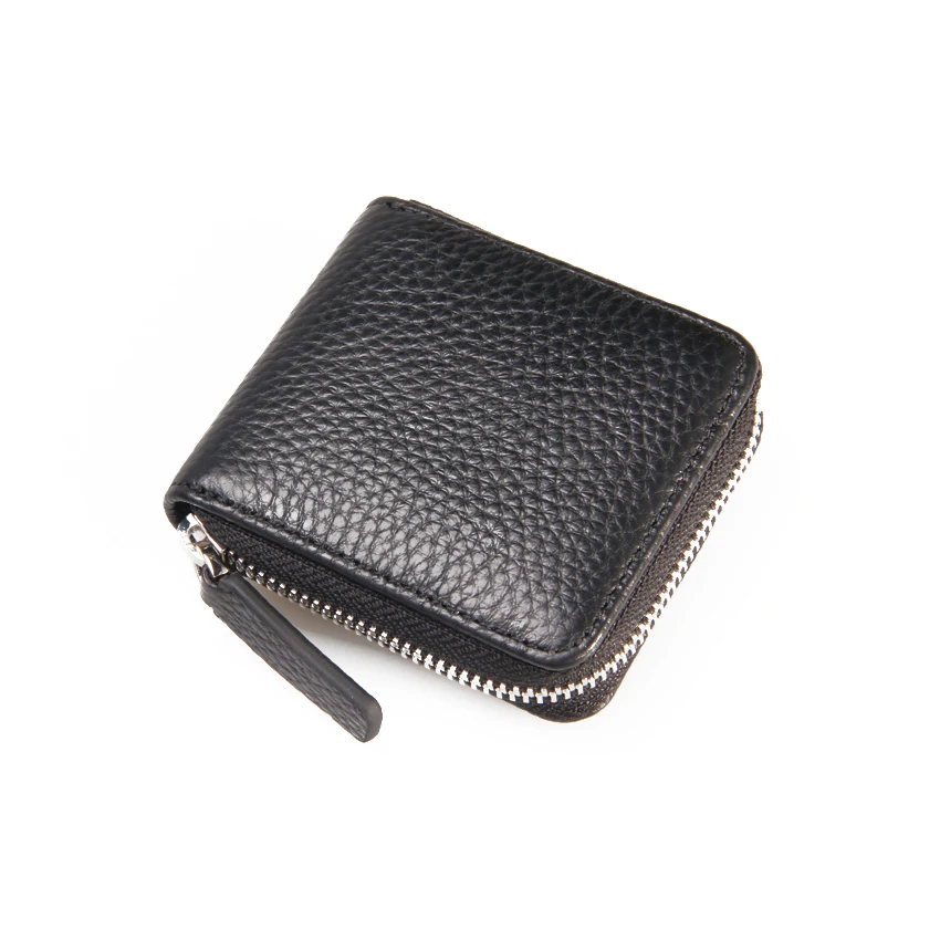 Высокое качество Половина молнии Кредитная карта чехол женская кожаная монета кошелек милый Круглый Монета Сумка Кошелек