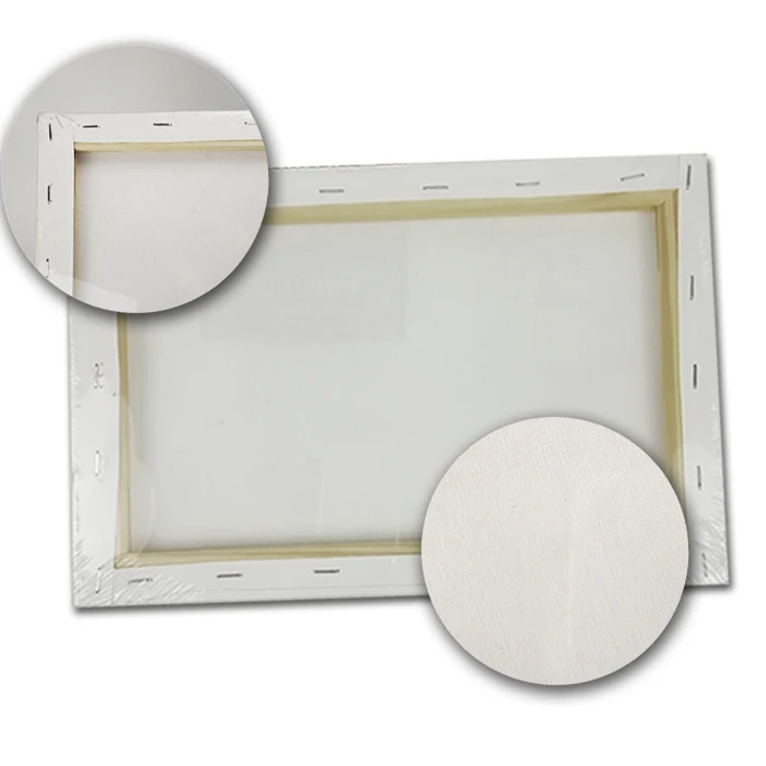 20x30cm canvas 1.6x2.5cm wood frame 280g pure cotton canvas