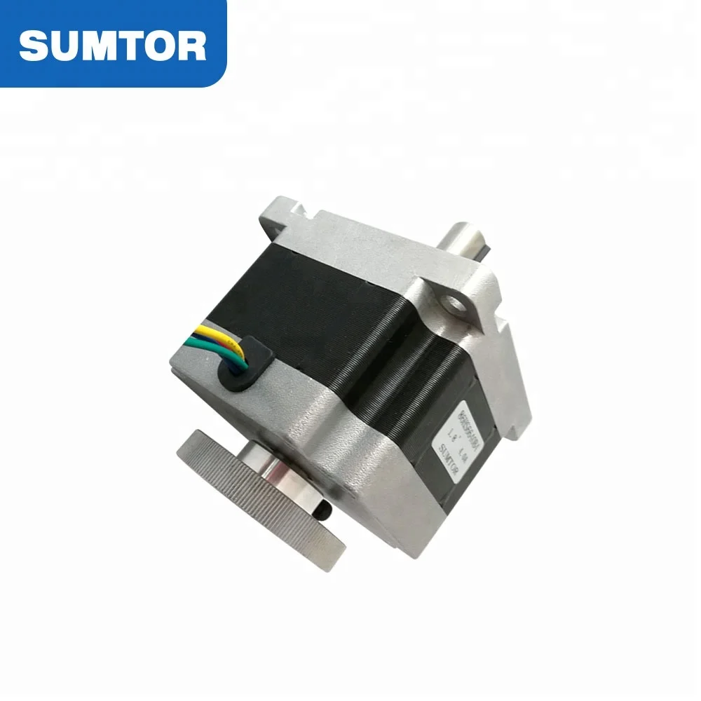 высокое качество 66 мм 4A Nema 34 с двойным полым валом шагового двигателя с ручным колесом