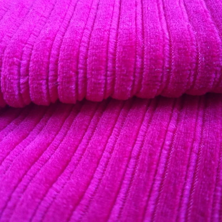 polyester/lycra pumping velvet for garment pumping velour fabric