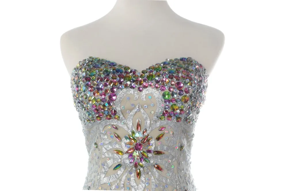 
2019 summer formal ball gown elegant beaded long mermaid evening dress 