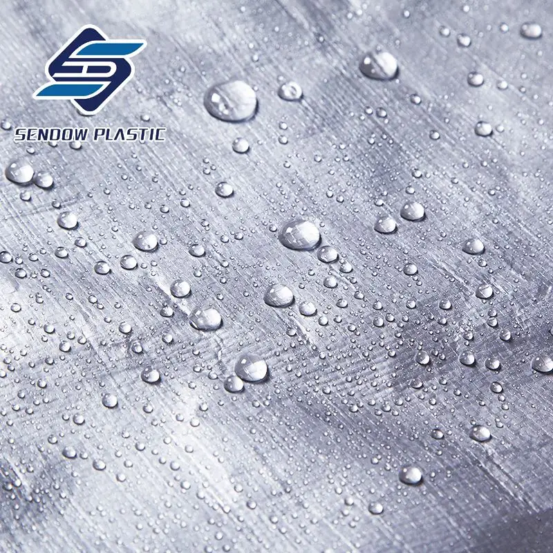 440Grm Vinyl Warp Knitted Type Canvas Mine Pool Tarp 200Gsm High-Grade Pe Tarpaulin