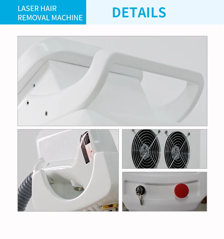 alex laser diode smooth legs hair removal  machine 808nm 1200w home use/yag diode laser hair removal