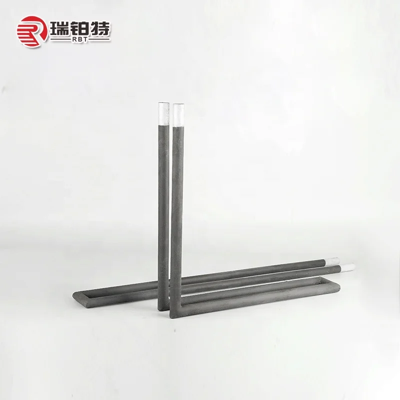 Высокая температура сопротивление карбида кремния нагревательный элемент sic трубка/стержень нагреватель