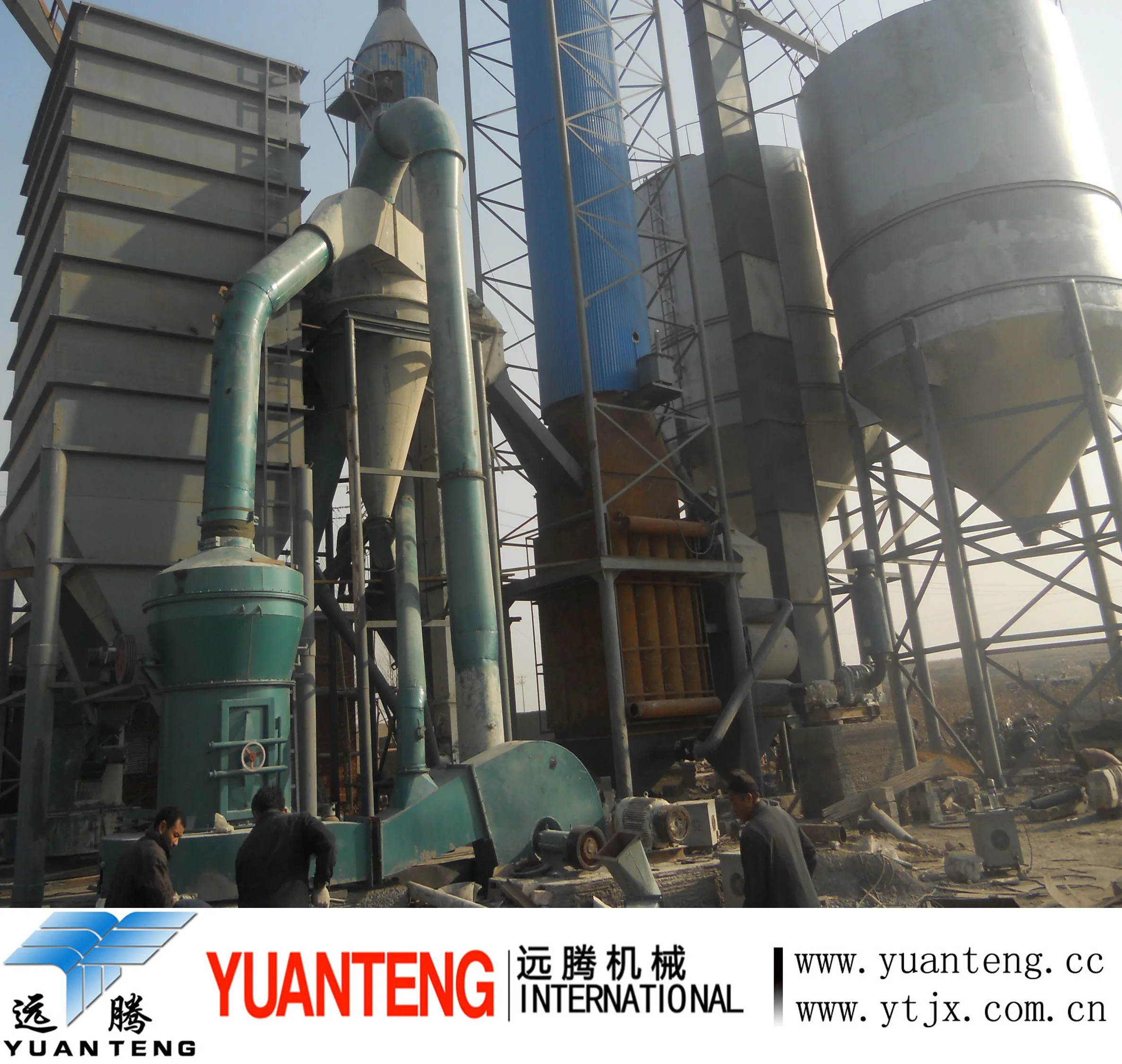 Uzberkstan Gypsum Powder Production Line 1200 TPD
