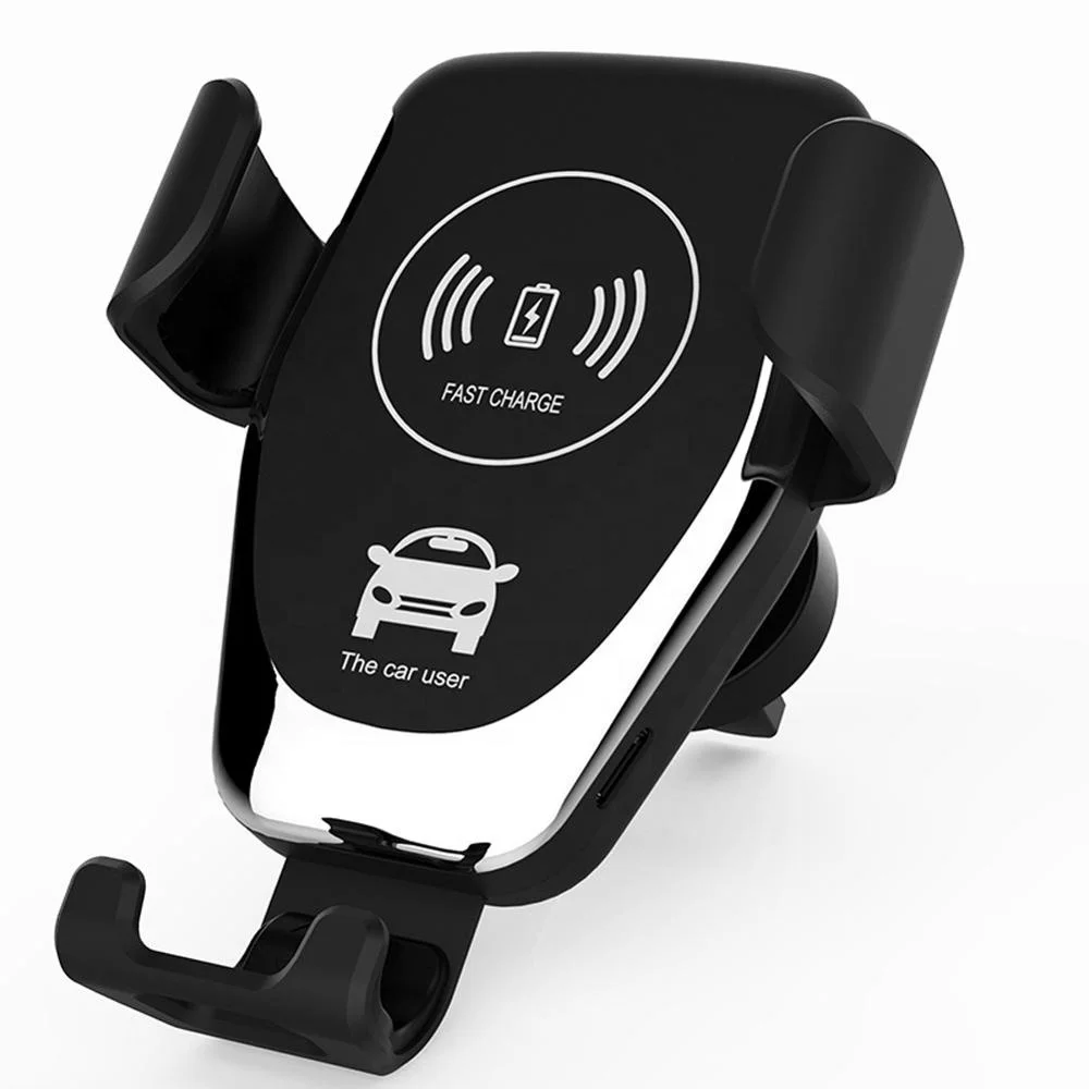 Wholesale 10W Fast Infrared Automatic Induction Wireless Car Charger Phone Holder Qi Wireless Charger For iPhone X Galaxy Nixel