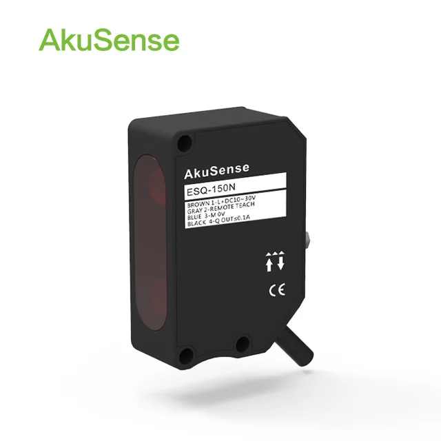 Лазерный источник света Прозрачный Объект обнаружения лазерный датчик для измерения расстояния ESQ-150N