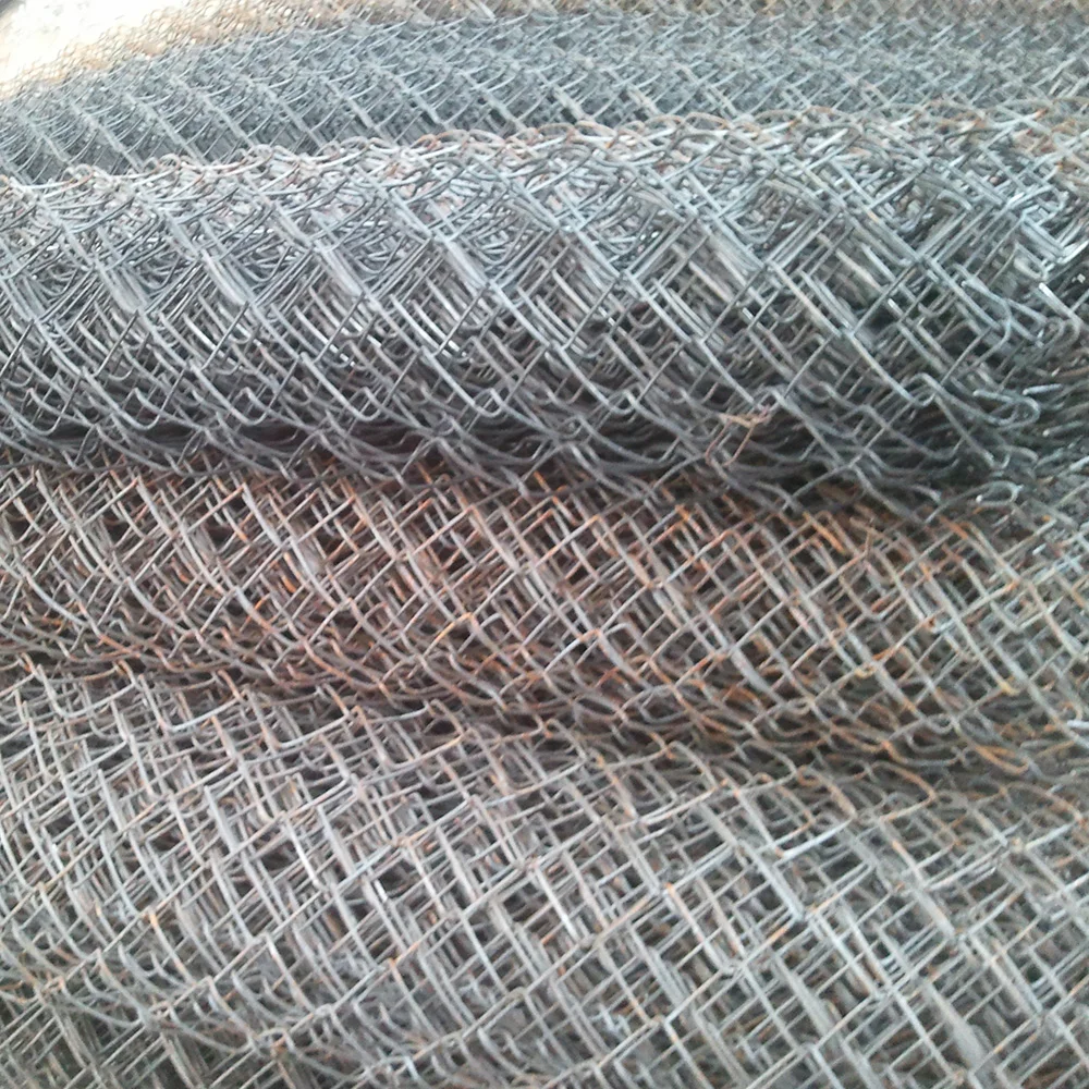 Diamond wire Mesh hot dipped galvanized chain link fence chain link wire mesh fence