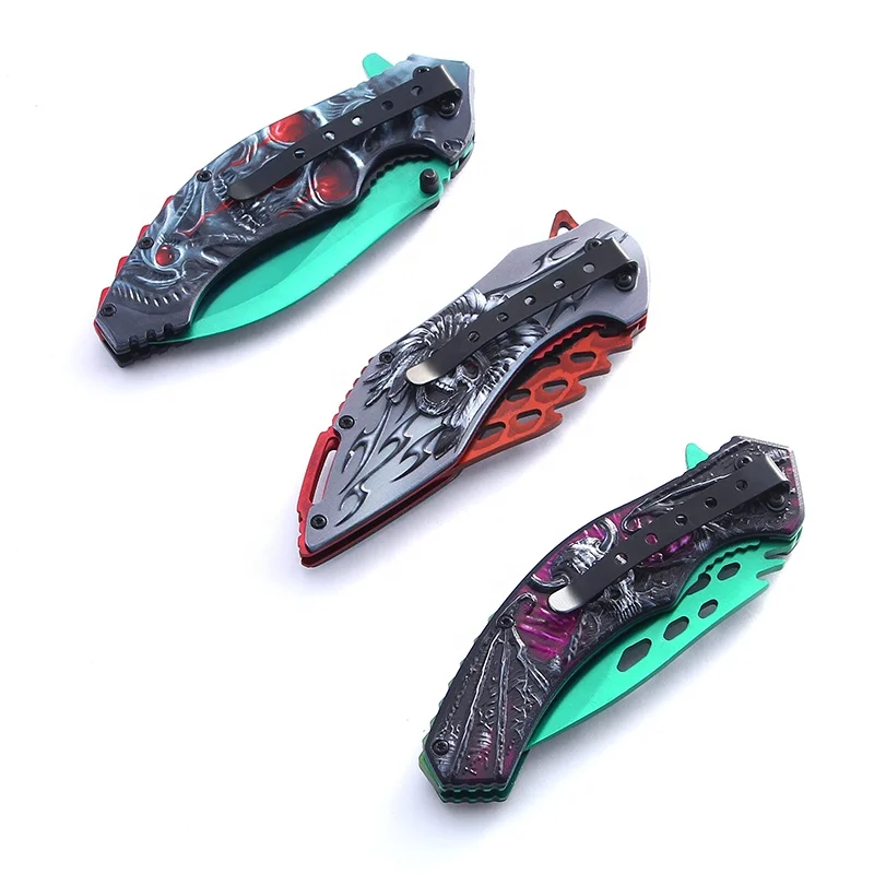 Good knife high quality survival folding blade utility pocket knife