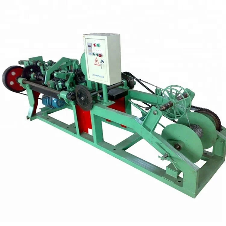 Горячие продажи автоматического высокое производство колючей проволоки машина