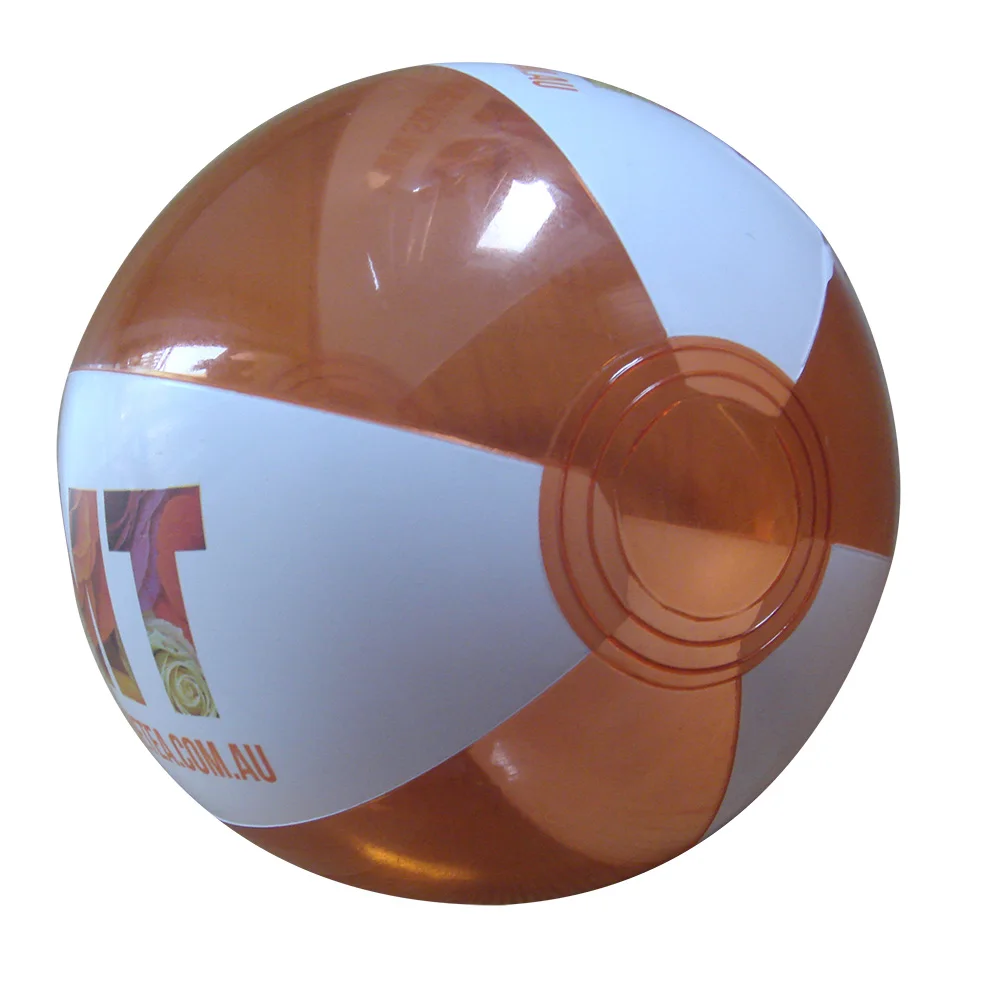 8inch inflatable beach ball with cmyk printing