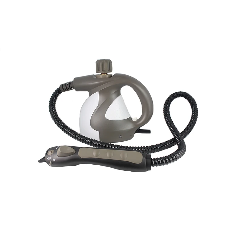 Chinese ABS, AL 1.2m flexible hose portable handheld steam cleaner