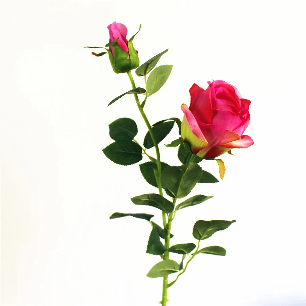 High Quality Silk Real Touch Artificial Peony Wedding Plastic Flower Bouquets