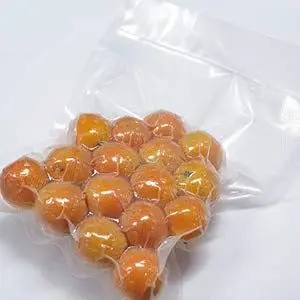 Необычные дизайн ламинированные текстурированные биоразлагаемые камеры эко Еда Вакуумный упаковщик мешок