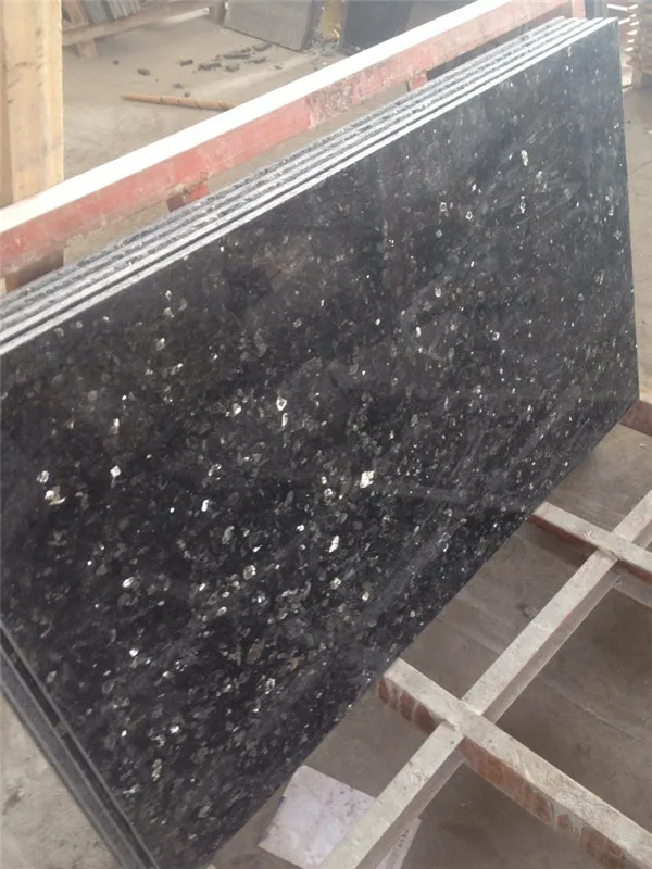 Green galaxy granite slab green pearl granite tile