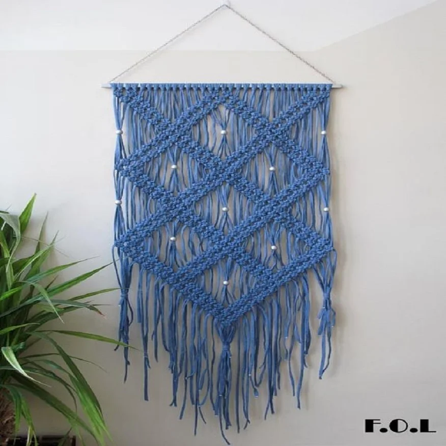 Latest Design Handmade  Macrame Wall Hanging Tapestry from Casa Decor