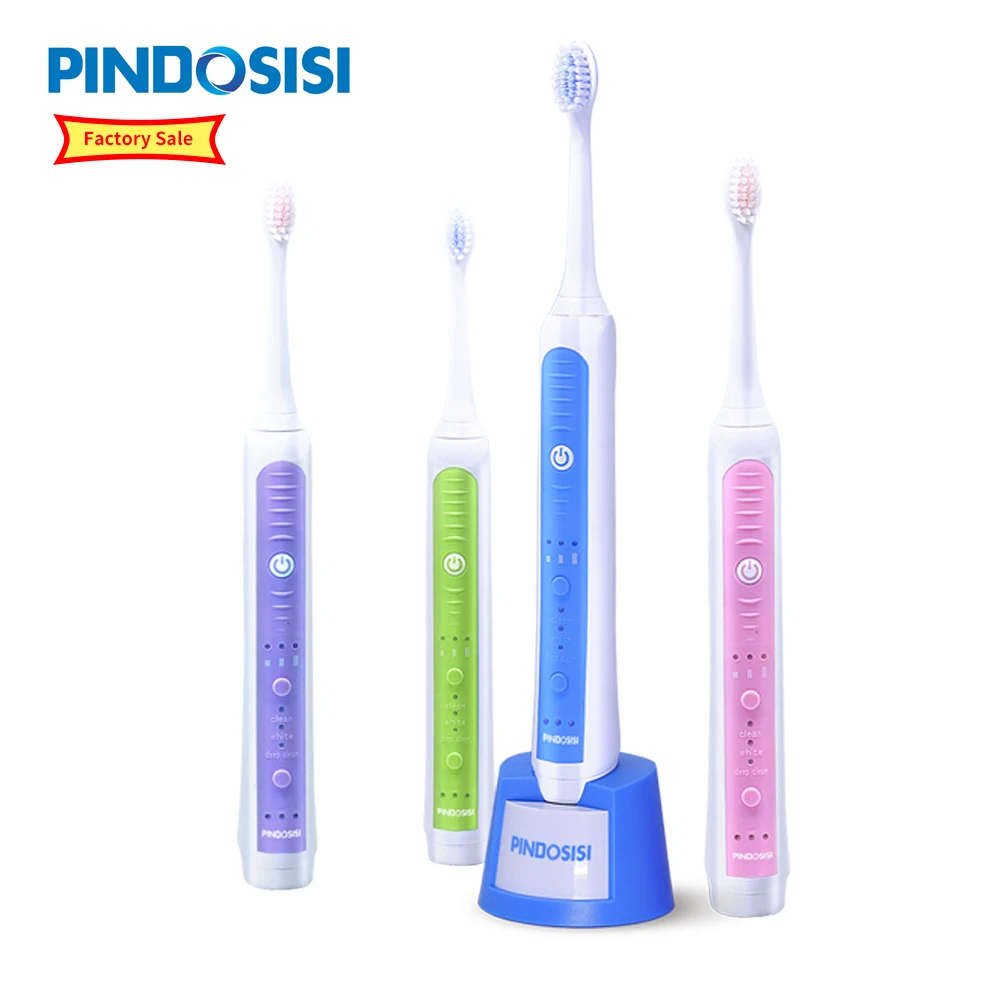 
china foshan adult soft bristle electronic toothbrushes guangzhou rechargeable electric sonic electric toothbrush manufacturer 