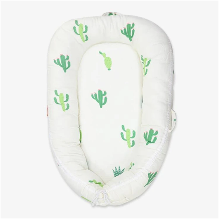 
Hot Sale Travel Bed Newborn Organic Baby Lounger For Baby 