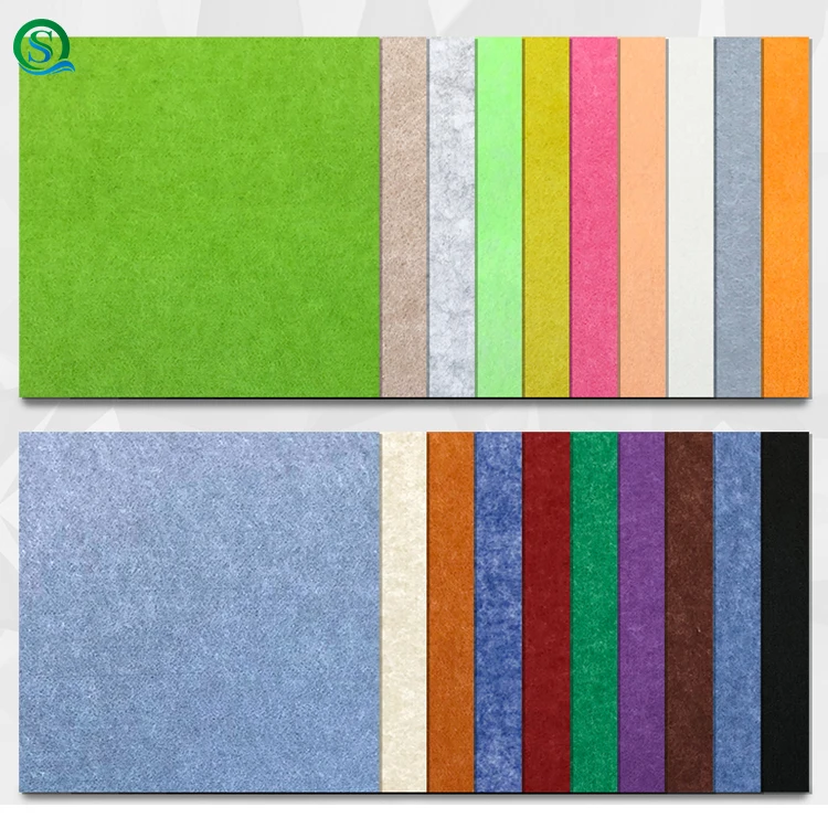 Felt color wall post background wall decoration notepad personality message board