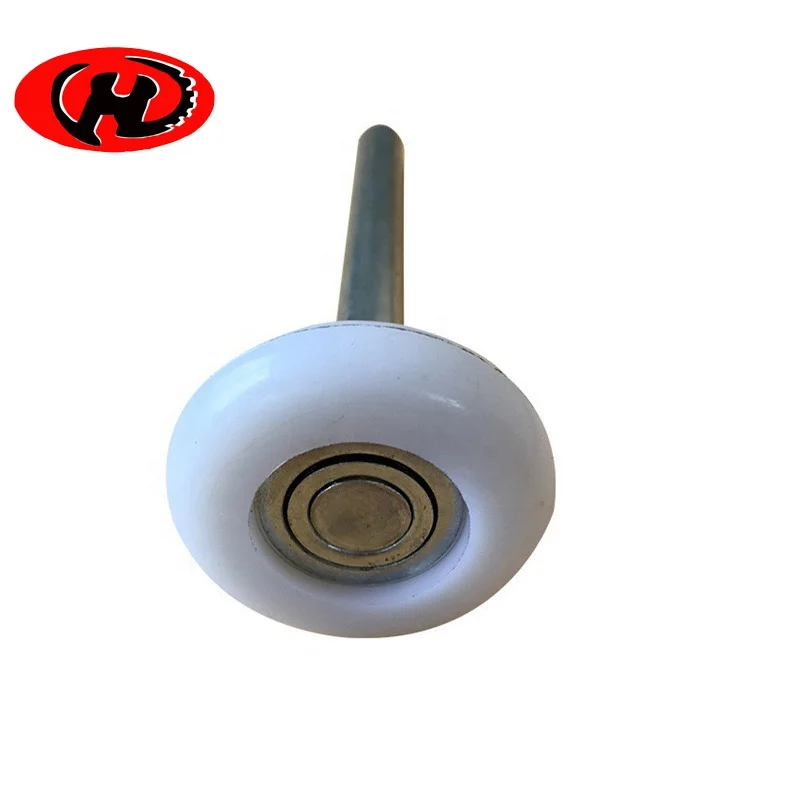 3' garage door nylon roller with stem and bearing