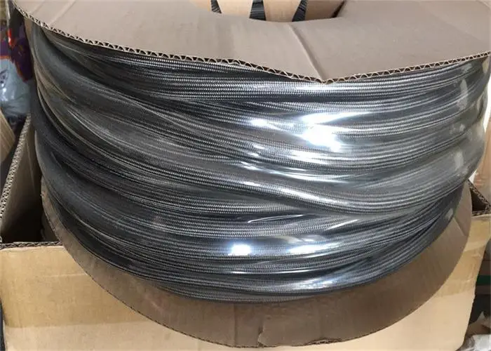 Silicone rubber braided hose outside braided different type of the yarn or wire silicone rubber braided hose