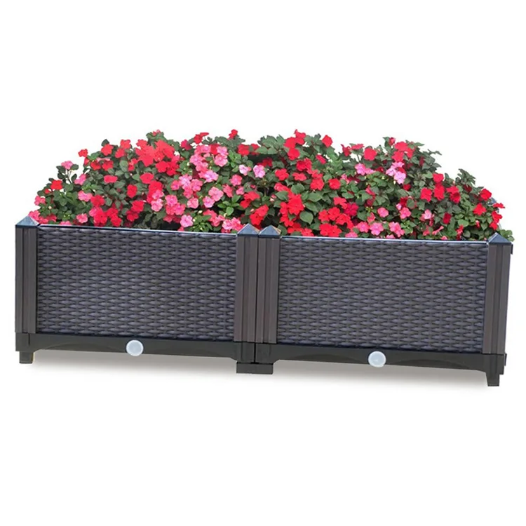 New Product Ideas Suntour Other Garden Supplies Raised Beds, Fabricantes y Proveedores	Black Garden Planter