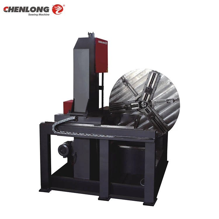 CHENLONG GXK160 flange cutting band sawing machine