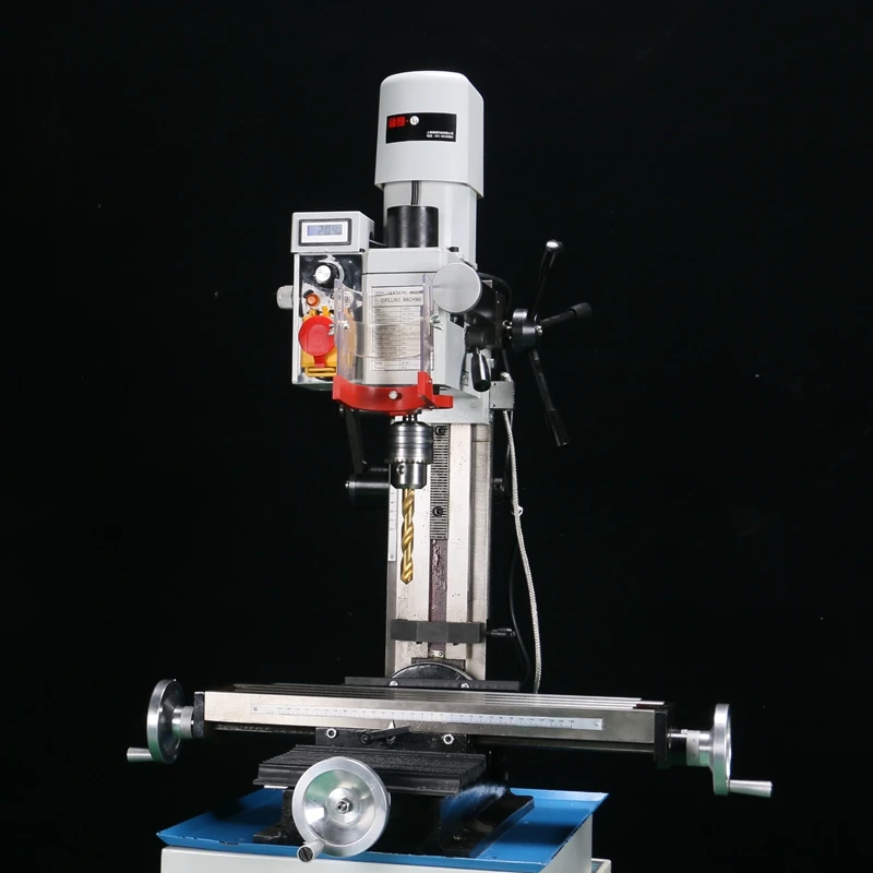 
Fusai 9512D 550W 2500rpm 3-axis DRO Mini milling machine variable speed 13mm mill drill machine 