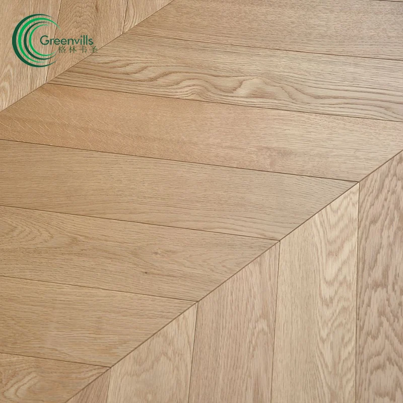 
Multiply oak fishbone flooring brushed white oak herringbone natural wood chevron engineered flooring 