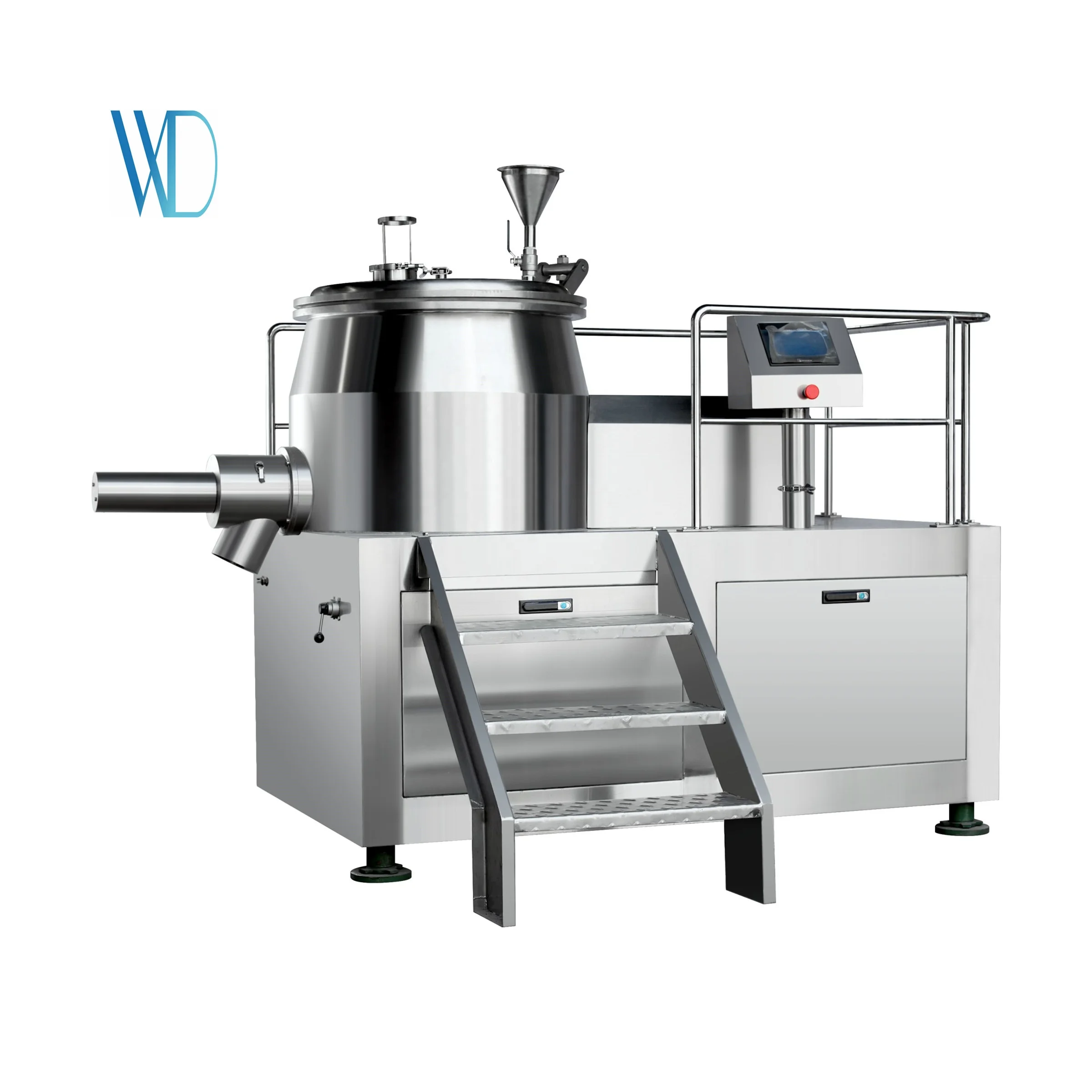 Double Speed Motor Wet Mixer Rapid Super High Rmg Shear Mix Granulator