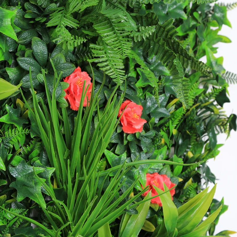 handmade event decoration real plants for garden grass wall artificial foliage wall decoration artificial fence