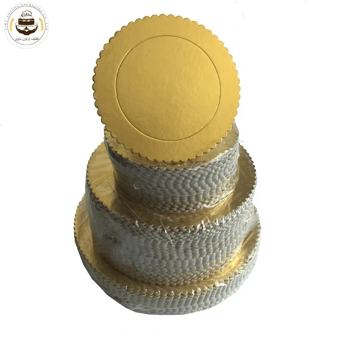 Paper Silver Cake Durm Boards,Wedding Cake Base,Cake Board